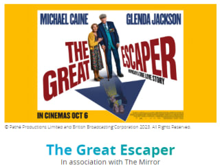 Take a free cinema ticket of The Great Escaper via WeTicketIt