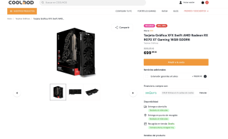XFX Swift AMD Radeon RX 9070 XT Gaming 16GB GDDR6 por solo 699,95€