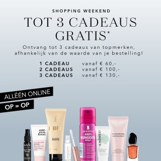 20% korting op alles bij Douglas + gratis cadeaus bij besteding vanaf €60