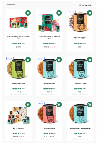 Código 5€ Descuento en sazonadores Just Spice