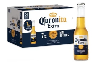 24 Coronitas Cerveza mexicana 210ml por 12,99€ (Nuevos usuarios a 7,79€)
