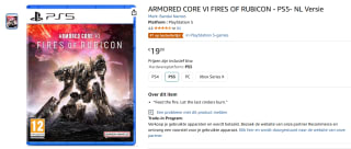 Armored Core VI: Fires of Rubicon (PS5) voor €19,99 bij Amazon