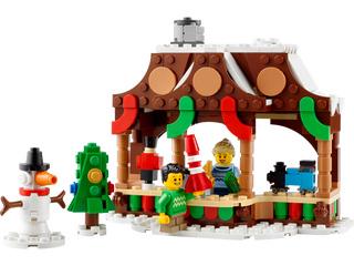 LEGO Icons spookhuis + gratis Winterse marktkraam voor €209,99 bij Lego.com