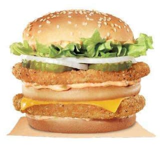 Hamburguesa Big King Pollo por solo 1,99€