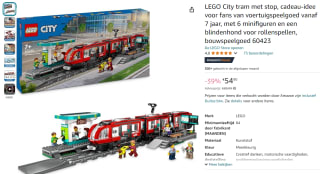 Lego City Stadstram en station (60423) voor €54,90 bij Amazon