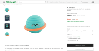 Luz quitamiedos Mr Wonderful planeta por 4,95€ (regalo pelota Mr Wondweful)