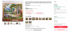 Recopilación Kits punto de cruz paisajes por 12,36€