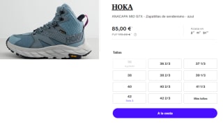 Zapatillas de senderismo Hoka Anacapa Mid GTX para mujer por 85€