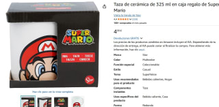Taza cerámica Super Mario 325 ml caja regalo por 4,99€