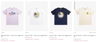 40% korting op geselecteerde kleding bij Quiksilver