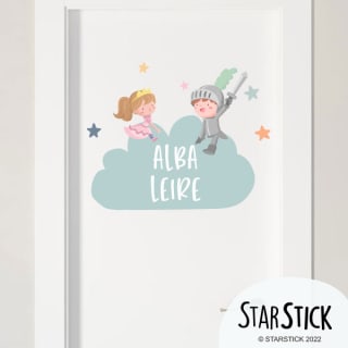 25% de descuento en Vinilos decorativos infantiles con Nombres personalizados Starstick
