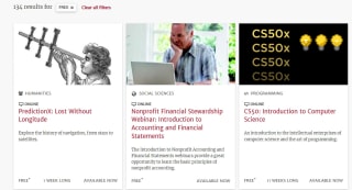 Gratis 134 cursos online Harvard + posibilidad de certificado