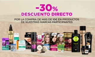 30% DTO Directo en Multimarcas de de Henkel.
