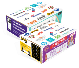 Gratis studentenbox voor studenten HBO of Universitair Onderwijs