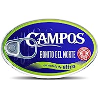 CAMPOS Conservas De Bonito Del Norte En Aceite De Oliva 115 G, por 2,08€.