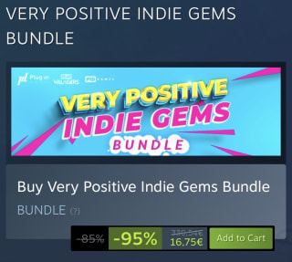 Steam Very Positive Indie Bundel