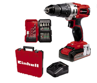 Taladro percutor con batería TE-CD 18/2 Li + Maletin, Cargador y Juego de Brocas por 83.99€