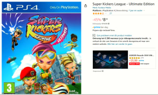 Super Kickers League: Ultimate Edition voor €8,28 bij Amazon