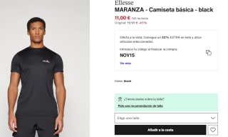 Camiseta de Hombre Ellesse MARANZA por 8.58€