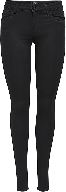 ONLROYAL Mid Waist Skinny Fit flared jeans voor €17,85 bij Amazon