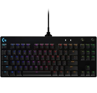 Logitech G Pro TKL Teclado Gaming Mecánico sin Teclado numérico pot 89,99€.