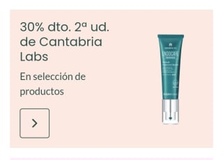 -30% en la Segunda Unidad Cantabria Labs en Dosfarma.