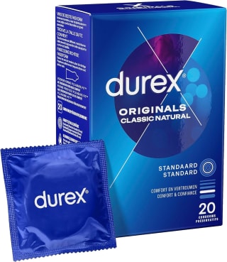 Durex - Classic Natural Condooms - 20 stuks voor €9,09 met Amazon prime