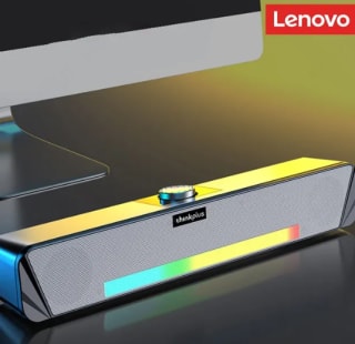 Lenovo-altavoz Original TS33 con cable y Bluetooth 5,0 por 14,83€