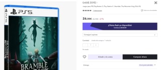 Videojuego PS5 Bramble: The Mountaing King por 19,50€