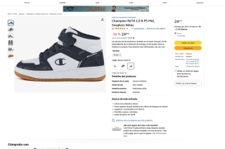 Champion Rd18 2.0 B PS Mid Sneakers Niños desde 24,85€