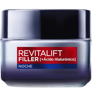 L'Oréal Paris Revitalift Filler Crema de Noche 50ml, por solo 6,09€