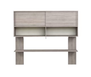 Cabecero con 2 puertas correderas VANCOUVER ceniza por solo 29,99€