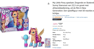 My Little Pony zingende en schaatsende Sunny voor €19,98 bij Amazon