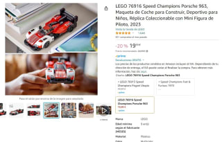 set LegoSpeed Champions Porsche 963, Maqueta de Coche para Construir + minifigura piloto por 19,99€