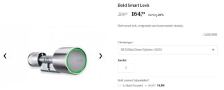 25% korting op Bold Smartlock Cilinders in de Nrcwebwinkel