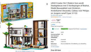 LEGO Creator 3-in-1 Modern Huis 31153 voor €46,99 dmv code met Amazon Prime
