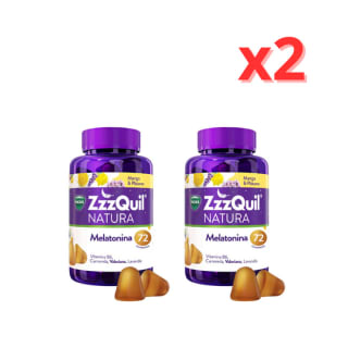 Pack de 2 x 72 Gummies ZzzQuil Natura por 9,99€