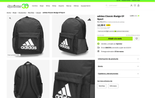 Mochila Adidas Classic Badge Of Sport por solo 12,99€
