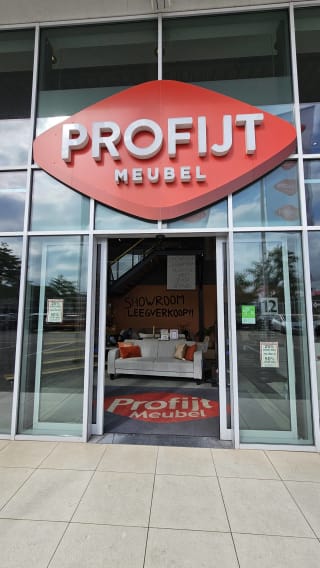 PROFIJT MEUBEL GOUDA GAAT SLUITEN LEEGVERKOOP