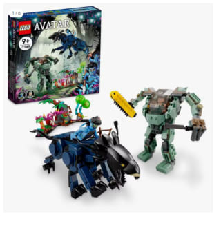LEGO Avatar Neytiri y Thanator vs. Quaritch con Armadura AMP de 560 Piezas por 22.4€