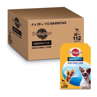 4 paquetes de 28ud de Pedigree Dentastix Fresh Snack Dental por solo 15,53€