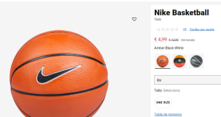 Balón de basketball - Nike por 4.99€
