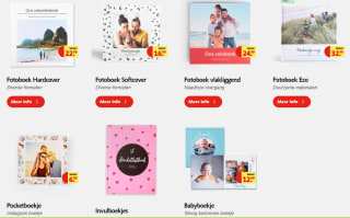 25% korting op Kruidvat Merk Fotoboeken