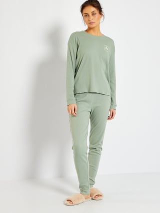 pijamas de 2 piezas largo para mujer por 8€