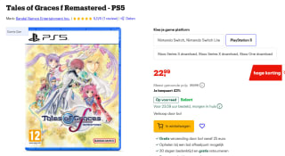 PS5 Tales of Graces F Remastered voor €22,99 bij Bol