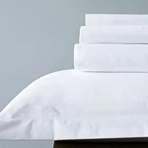 SABANALIA Juego de sábanas de Hostelería 90cm por 8,27€.