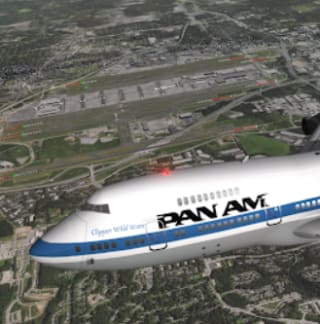 Gratis Real Flight Simulator via de Google en Apple shop