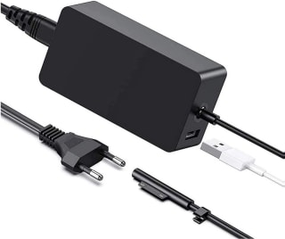 Cargador Surface Pro 44W 15V 2.58A + USB-A por solo 15,29€