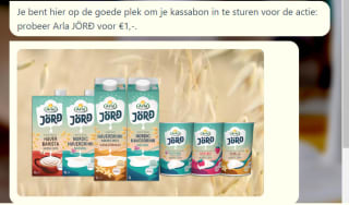 Probeer Arla Jörd voor €1 na cashback