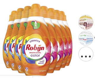 8x Robijn Klein & Krachtig Wasmiddel voor €29,95